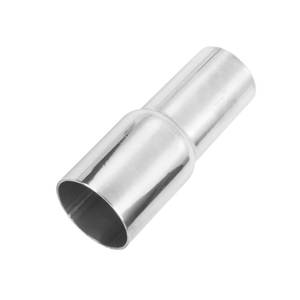 lot 6289 image: GESEXI Exhaust Adapter Connector 1.25ID to 1.5ID��Exhaust Adapter Total Length 4 Stainless Steel Polished.