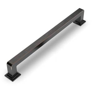 lot 6341 image: Amerdeco 10 Pack Oil Rubbed Bronze Cabinet Pulls 7 Inch Hole Centers Kitchen Cabinet Handles Cabinet Hardware Kitchen Handles for Cabinets Cupboard Handles Drawer Pulls ZH0019