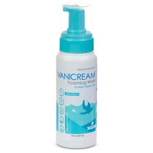 lot 6400 image: Vanicream Foaming Wash for Baby, 8 Oz, Gentle Cleanse and Moisture, Tear-Free Baby Shampoo and Body Wash with Beta-Glucan, Formulated without Common Irritants for Sensitive Skin, All Ages