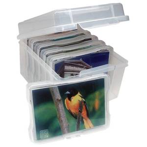 lot 6411 image: Advantus Photo Keeper, 5.25X8X7.5 Clear