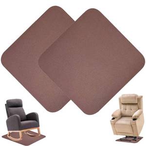 lot 6432 image: Recliner Pads for Hardwood Floors, Under Recliner Mat Floor Protectors Furniture Pads to Keep Furniture from Sliding Swivel Chairs Recliner mats for Hardwood Floors Non Slip Furniture Pads