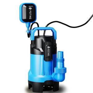 lot 11237 image: FOTING 2025Upgraded Automatic Sump Pump, 34HP 4300GPH Sweage Pump for Basement & Pool Draining, Submersible Water Pump with Float Switch, Sealed Thermoplastic for Puddle Pool Tub Pond (Used No Handle)