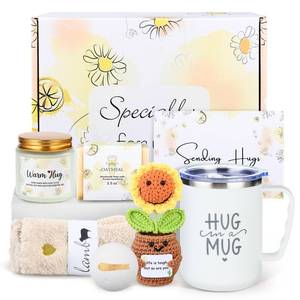 lot 11259 image: Get Well Gifts Baskets for Women - Care Package After Surgery Recovery Gifts,Feel Better Set Thinking Of You Self Care Gifts for Women Sympathy Box for Sick Friend Post Surgery
