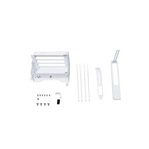 lot 11301 image: Lian-Li O11DEXL-1W Upright GPU Bracket Upgrade Kit for 40 Series GPU Compatilble with O11 Dynamic EVO XL White Riser Cable Not Included - O11DEXL-1W