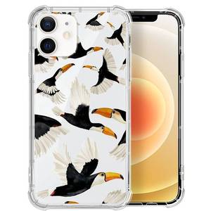 lot 12446 image: TAMEFOX Case Compatible with Clear iPhone 11,Animals-Mallards Slim-fit Shock-Resistant Raised Bezel Camera Protection Designed for Transparent iPhone 11 Case