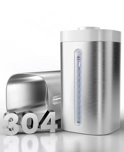 lot 15007 image: Jack & Rose Stainless Steel Humidifier, Easy to Clean, Dishwasher Safe, Cool Mist Humidifiers for Bedroom