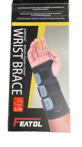 lot 16434 image: FEATOL Wrist Brace Support SM Right Hand