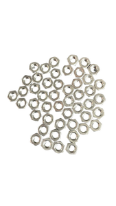 lot 16444 image: Stainless Steel Hexagonal Nuts Set