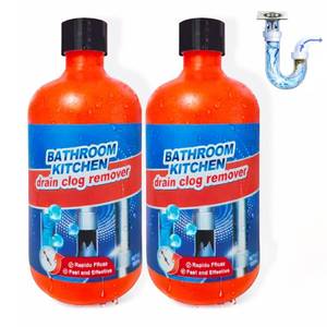 lot 16479 image: Drain Clog Remover, Liquid Plumber Drain Cleaner, Sink Cleaner Garbage Disposal and Deodorizer, Pipe Cleaners for Shower or Sink Drains, Professional Toilet Unclogs and Removes Hair, Blockage (2 pcs)