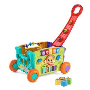 lot 19555 image: VTech Sort and Discover Activity Wagon for Toddlers, Red