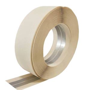 lot 19585 image: UNRUNFO-Reinforced-Drywall-Corner-Tape-for-Walls - Drywall Inside Outside Corner Tape with Metal, 2IN100FT,1ROLL, No Adhesive Side