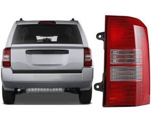 lot 20037 image: Sagnod Auto Taillight compatible with 2008-2017 Jeep Patriot Right Passenger side