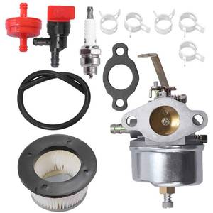 lot 20094 image: Anxingo 632230 Carburetor For Tecumseh 631067A 631828 632076 H30 H50 H60 HH60 Engines 5HP 6HP 4 Cycle Engine Troy Bilt Tiller Toro Snowblower Sears Tillers 632272 Carburetor with 30727 Air Filter