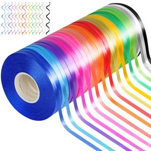 lot 20106 image: vivinin 27 Roll Curling Ribbon, 316 Inch x 32.8 Yard Balloon String, 15 Colors Ribbons for Crafts, Balloon String Ribbon for Party, Festival, Florist Flower