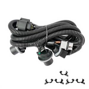 lot 20117 image: Passenger Side Tail Lamp Wiring Harness Compatible with 2014-2015 GMC Sierra 1500 BaseSLESLT 2015 2500 HD BaseSLESLT 22869171
