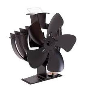 lot 15023 image: Heat-Powered Oscillating Stove Fan