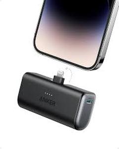 lot 18291 image: 5000mAh Portable Power Bank with Lightning port for iPhones