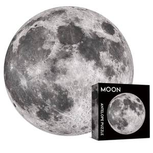 lot 4321 image: Antelope - 1000 Piece Puzzle for Adults, Space Moon Jigsaw Puzzles 1000 Pieces, Telescope Planet Close-up Round Puzzle, High Resolution, Matte Finish, No Dust Space Puzzle