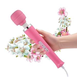 lot 4322 image: CLEZGO Handheld Massager Vibrating Wand Electric Woman,Foot Neck Back Hand Leg Arm Shoulder Massage Aches Sports Recovery Portable Personal Massagers womam.