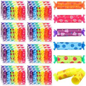 lot 6020 image: Teling 144 Pcs Valentines Day Highlighters Bulk, Mini Candy Shaped Pastel Highlighter Pens, Cute Chisel Tip Markers for Exchange Gifts, Party Favors, Goodie Bag Stuffers & Teacher Prizes (Fruit)