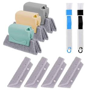 lot 6028 image: Magic Window Track Cleaner, Window Groove Cleaning Brush Tools Set