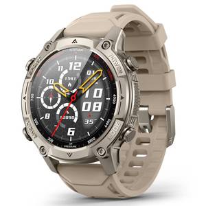 lot 6036 image: Smart Watch for Men, with GPS, Offline Maps, Heart Rate, Blood Oxygen, Stress, Sleep Monitor, 178 Sports Modes, 5ATM Waterproof Round Watch, 1.43-inch AMOLED Display, Compatible Android and iOS Khaki
