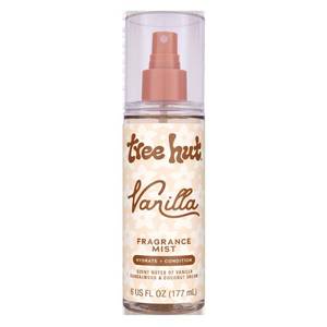 lot 6045 image: Tree Hut Vanilla Hair & Body Mist, Refreshing Body Spray to Layer with Your Favorite Scents, Versatile, Hair & Body Mist, 6 fl oz