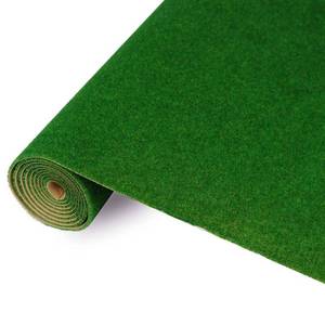 lot 6050 image: CP122 Artificial Model Grass Mat Trains Dark Green 40x100cm or 15.7���� x 39 for Decoration Craft Scenery Model DIY
