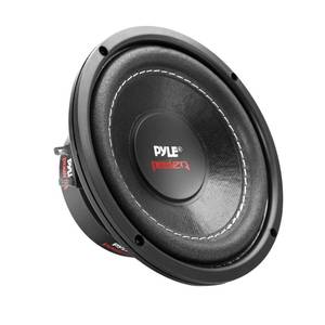 lot 6207 image: Car Vehicle Subwoofer Audio Speaker - 6.5 Non-Pressed Paper Cone, Black Plastic Basket, Dual Voice Coil 4 Ohm Impedance, 600 Watt Power, Foam Surround for Vehicle Stereo Sound System - Pyle PLPW6D