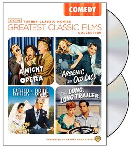 lot 12067 image: TCM Greatest Classic Films Collection Comedy (Arsenic and Old Lace  A Night at the Opera  The Long Long Trailer  Father of the Bride 1950)