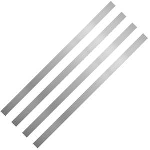 lot 12135 image: 4PCS Stainless Steel Trim Strip, 304 Brushed Stainless Steel Strips, Self-Adhesive Metal Sheet Gap Filler, Gap Cover Metal Trim Strip with Brushed Finish for Wall OvenMicrowave ComboCooktop (1 x 29.9 Inch)