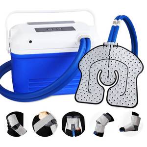 lot 15052 image: Cold Therapy Machine, Ice Machine for Knee and Shoulder After Surgery, Digital Timer & Quiet Pump, Cryotherapy Machine with Universal Ice Pad for Knee, Shoulder, Hip, Leg and Hip