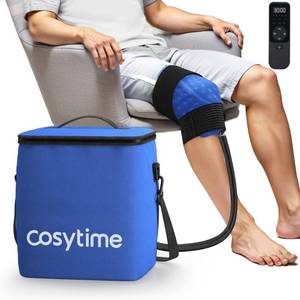 lot 15081 image: Cosytime Cold Therapy Ice Machine for Knee After Surgery, 19 QT Cryotherapy Pain Relief & Recovery System with 3 Speed Levels & 6 Timer Settings
