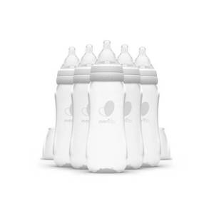 lot 15089 image: Evenflo 6pk Balance Standard-Neck Anti-Colic Baby Bottles - 9oz