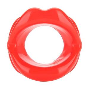 lot 16271 image: Lip Trainer,ANGGREK 1 Silicone Face Lifting Oral Exerciser Mouth Muscle Tightener Tightening Anti-Wrinkle Tool Red(red)