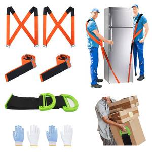 lot 16310 image: Moving Straps Lifting��Padded�� one Person 2-Person Lifting and Moving System Appliance,for Harness Moving Mattress Couch Furniture Heavy Things,Suitable Professional Moving Body Strap Wrist Strap