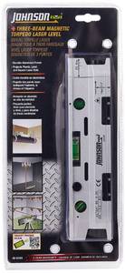 lot 16338 image: Johnson Level & Tool 40-6184 Magnetic Torpedo Laser Level, Silver & Black, 1 Laser Level