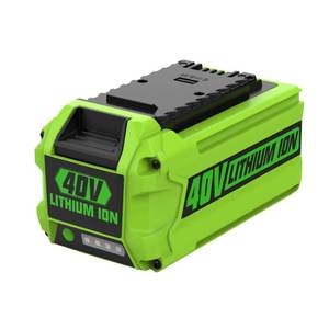 lot 16340 image: Powilling 6.5Ah Battery Replacement for Greenworks 40V Battery 29472 29462, Compatible with Greenworks 40V G-MAX Power Tools 29252 20202 22262 25312 25322 20642