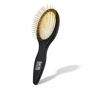 lot 18341 image: Pin Brush for Dogs, Gentle Dog Brush for Long Haired Dogs �� Routine Essential for Goldendoodles, Poodles & Doodles, No-Scratch Rounded Pins for Sensitive Skin, Flexible Cushion Base �� Skip the Groomer