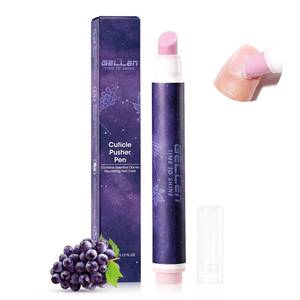 lot 18358 image: Gellen 4-in-1 Cuticle Pusher Pen with Micro-Dosing Oil, Cuticle Remover & Cuticle Oil in a Pen, Ceramic Nail Pusher Oil Pen for Hangnail & Dry & Damaged Nails, Nail Care Pen for Repair & Nourish Nails