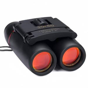 lot 18388 image: Portable Mini Binoculars,30x60 Zoom Wide View Angle Folding Binoculars Telescope with Low Light Night Vision for Outdoor,Bird Watching,Camping,Hiking,Traveling and Mountaineering