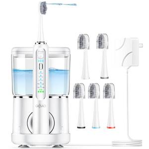 lot 19773 image: Electric Water Flosser Toothbrush for Adults, White