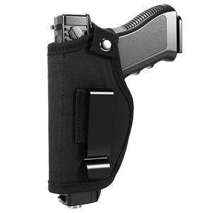 lot 20151 image: Universal Pistol Holster for Men Women IWB OWB Concealed Carry Gun Holster Ambidextrous Left Right Hand Fits Glock 19 26 42 43 S&W M&P Shield 9mm 380 Compact Subcompact Handguns