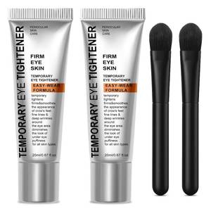 lot 20171 image: Fuputo Perfection Eye Tightener Cream, Instant Firming Lifting Eye Cream for Wrinkles, Puffiness & Fine Lines, Gentle Skin Care All Skin Types-White-(2PCS with 2 Brushes)