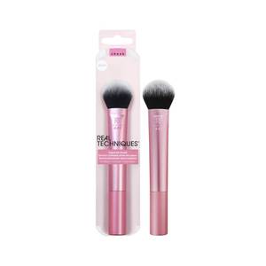 lot 20227 image: Real Techniques Tapered Cheek Brush, RT 449 Fluffy Blending Brush for Powder Blush & Highlighter, UltraPlush Synthetic Bristles, Vegan & Cruelty-Free Makeup Brush, 1 Count