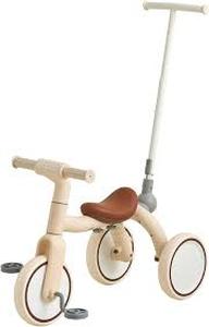 lot 3551 image: Kidpop 4-in-1 Childrens Tricycle - Model KPA3007E Beige