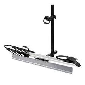 lot 5606 image: Yarne Electric 100lbs Foldable E-Bike Rack with Loading Ramp