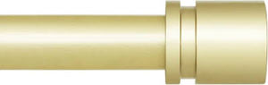 lot 6172 image: Byondeth Window Curtain Rods WCR144Gt Warm Gold