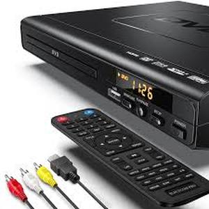 lot 12037 image: Electcom Pro 2.0 CH HDMI DVD Player with Remote and Cables