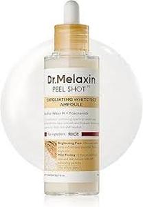 lot 12076 image: Dr.Melaxin Peel Shot Black Rice Ampoule Serum